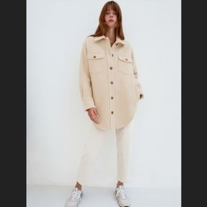 Wilfred Free Ganna Shirt Jacket - Aritzia (Size S)